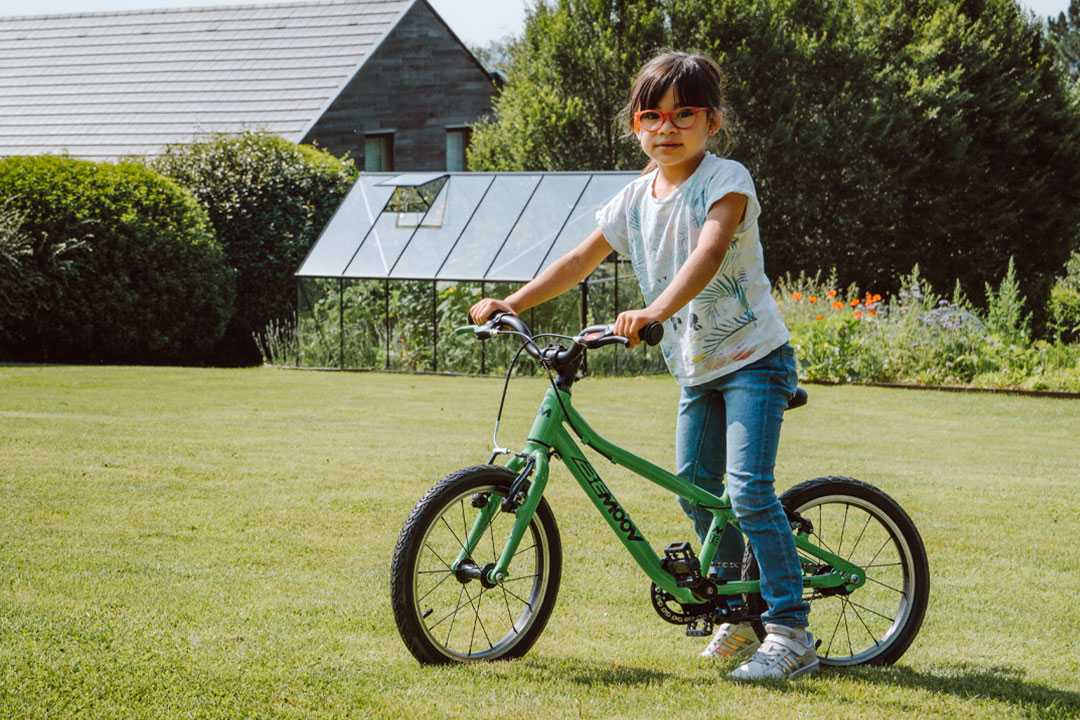 A lighter bike is more fun for your child